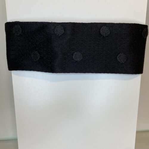 Choker de cetim preta