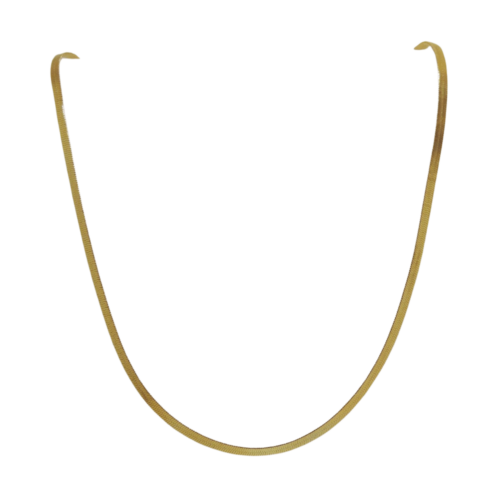 Corrente Refletir - banho de ouro