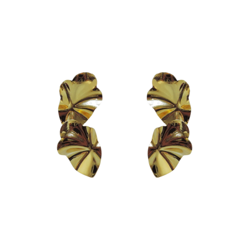 Brinco Walquiria - ear cuff texturizado