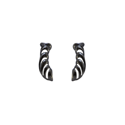 Brinco Autenticidade - ear cuff no banho grafite