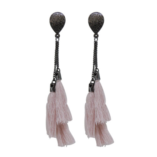 Brinco Tassel Rosa