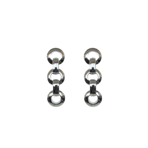 Brinco Aveiro - corrente no banho diamante