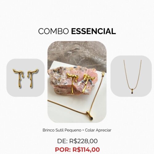 Combo Essencial Dourado