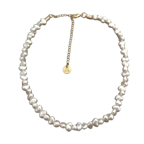 Colar Radiante - pérola orgânica