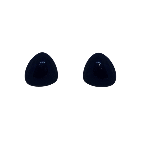 Brinco Equilíbrio - resina azul marinho