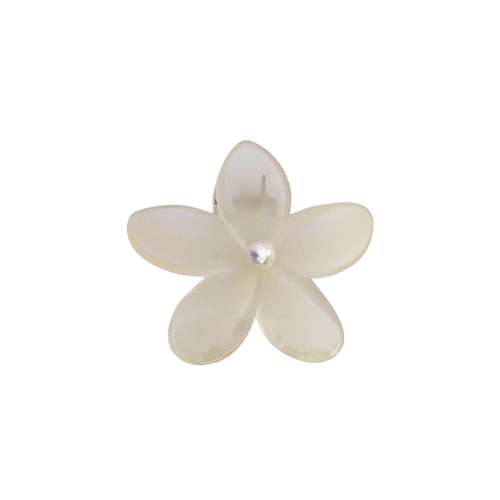 Prendedor Garden - off white