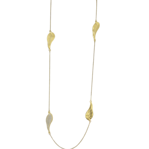 Colar Vera - banho de ouro