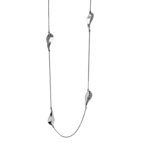 Colar Vânia - banho diamante