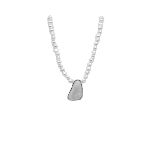 Colar Marina - banho diamante