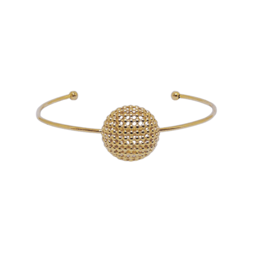 Pulseira Permanência - banho de ouro