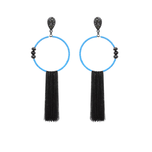 BRINCO FRANJA MAX ÔNIX MIÇANGA AZUL BEBÊ