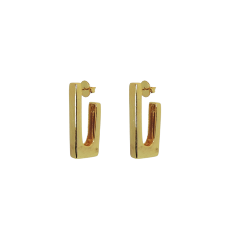 Brinco Calmaria - banho de ouro